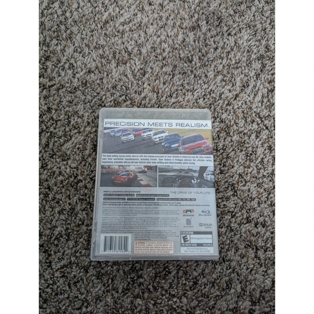 Gran Turismo 5 Prologue (Sony PlayStation 3, 2007) Tested‎ Printed Art